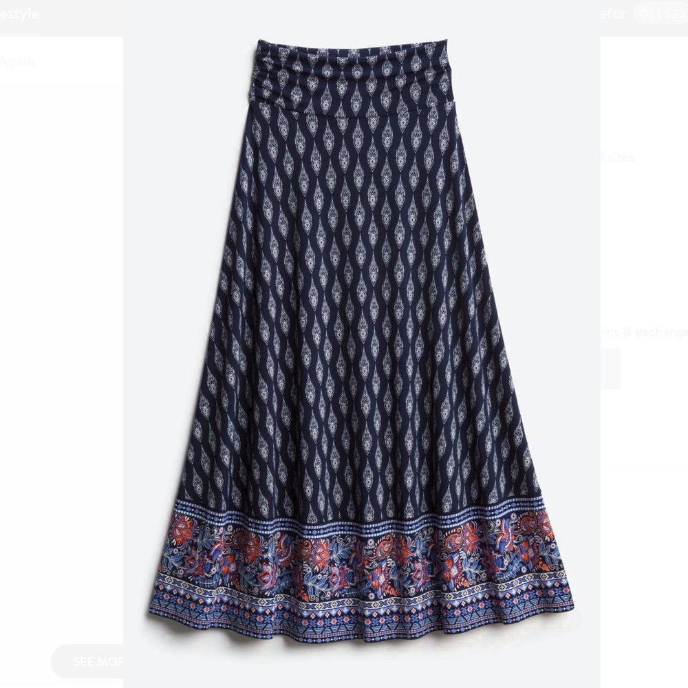 Urban Outfitters Concord Knit Maxi Skirt Size Large